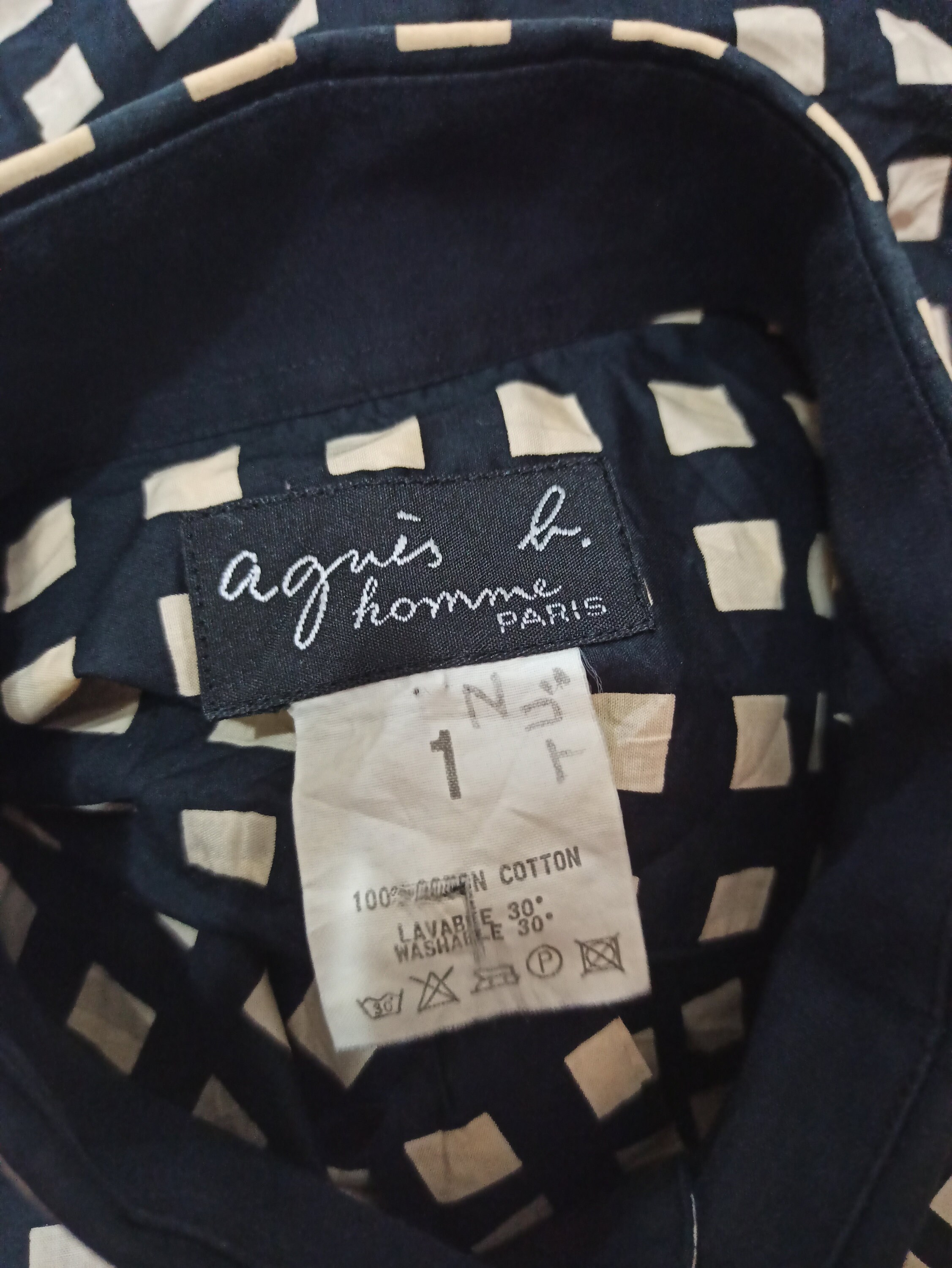 archive agnes b. homme L/S shirt y2k 【公式通販】