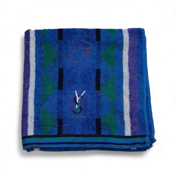 Vintage YSL Yves Saint Laurent Towel (120cmx60cm) - Etsy