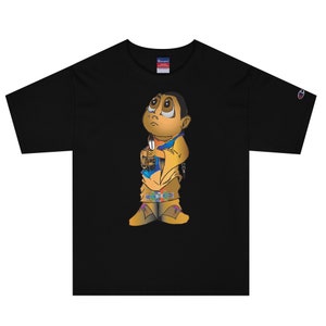 Camiseta de algodón Champion para hombre de Lil NDN Boy