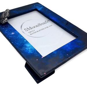 Galaxy Teardrop-urnen voor menselijke as Begrafenis-urn met fluwelen zakje, aandenken-urn voor je dierbaren Star Sky 6'' afbeelding 16