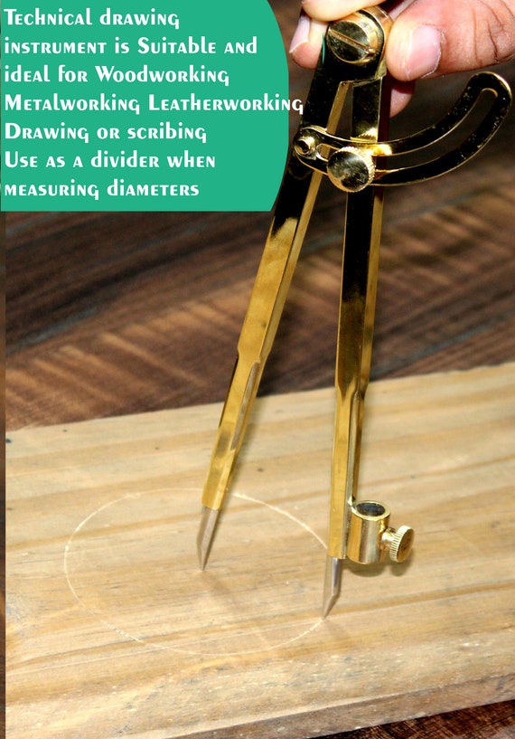 Scribing compass clearance