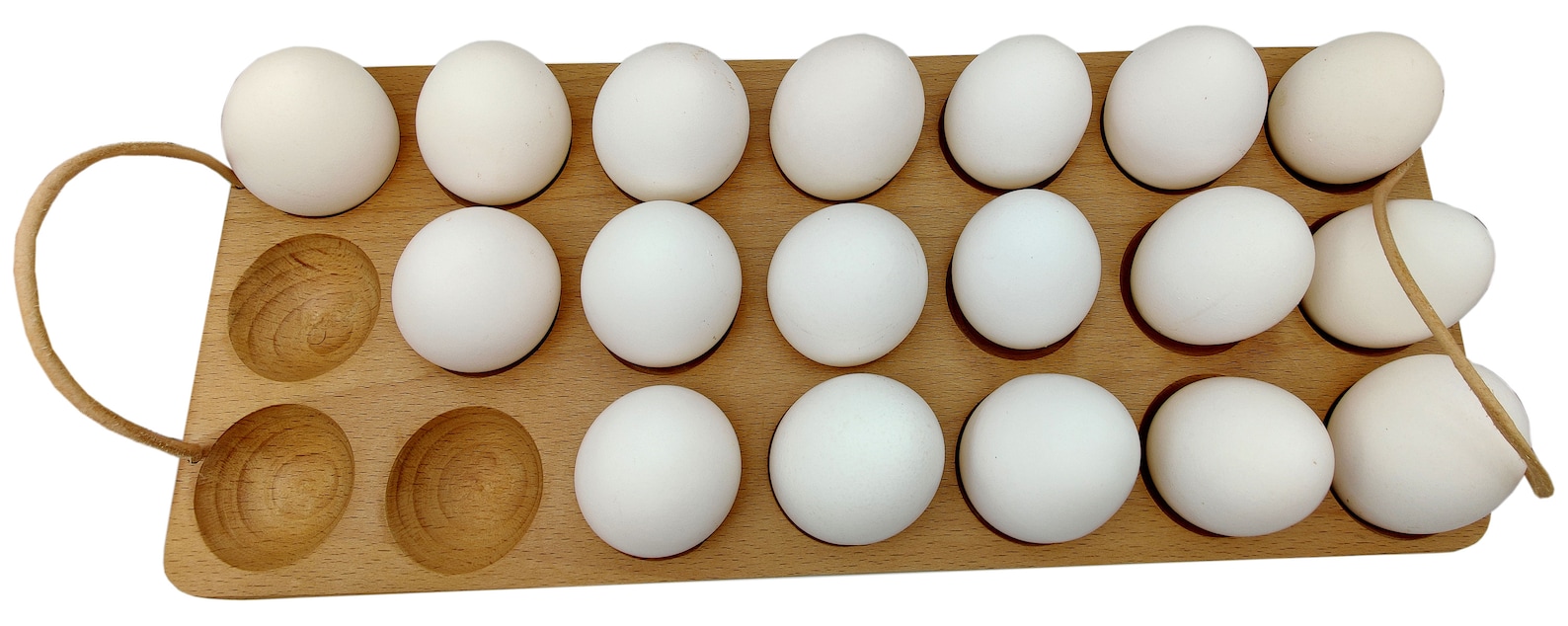 Handmade Egg Tray Wooden Egg Holder for 21 Eggs Usable in Etsy