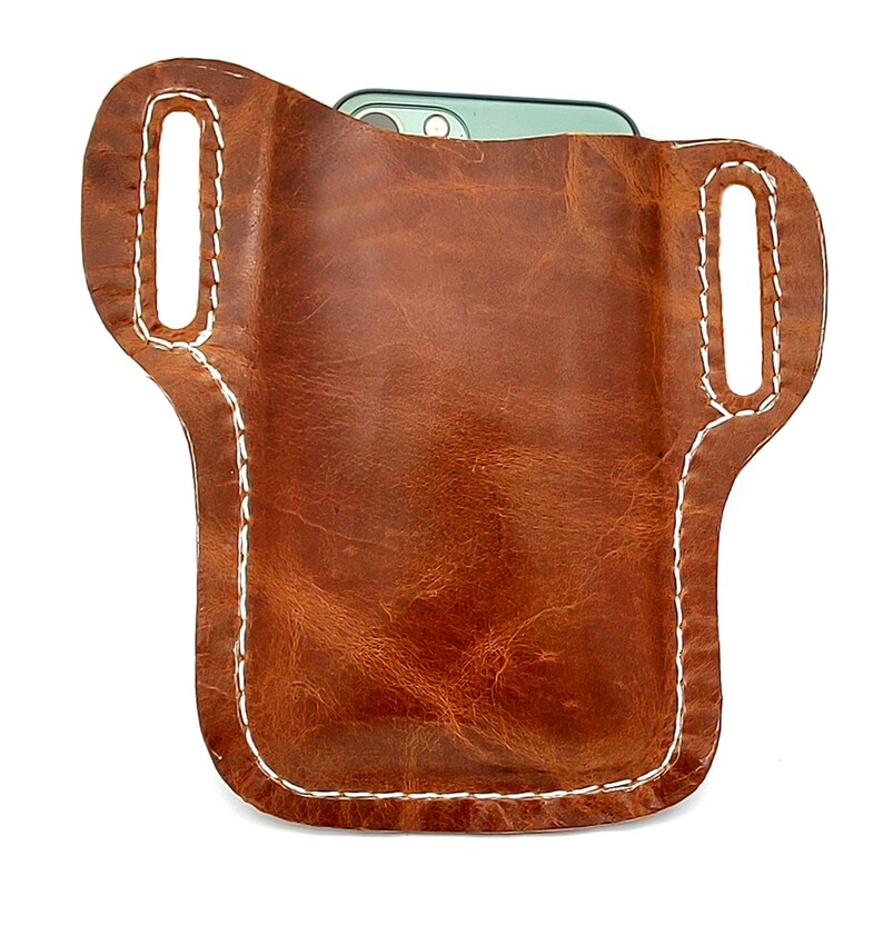 Leather Cell Phone Holster Sheath With Belt Loops for Etsy