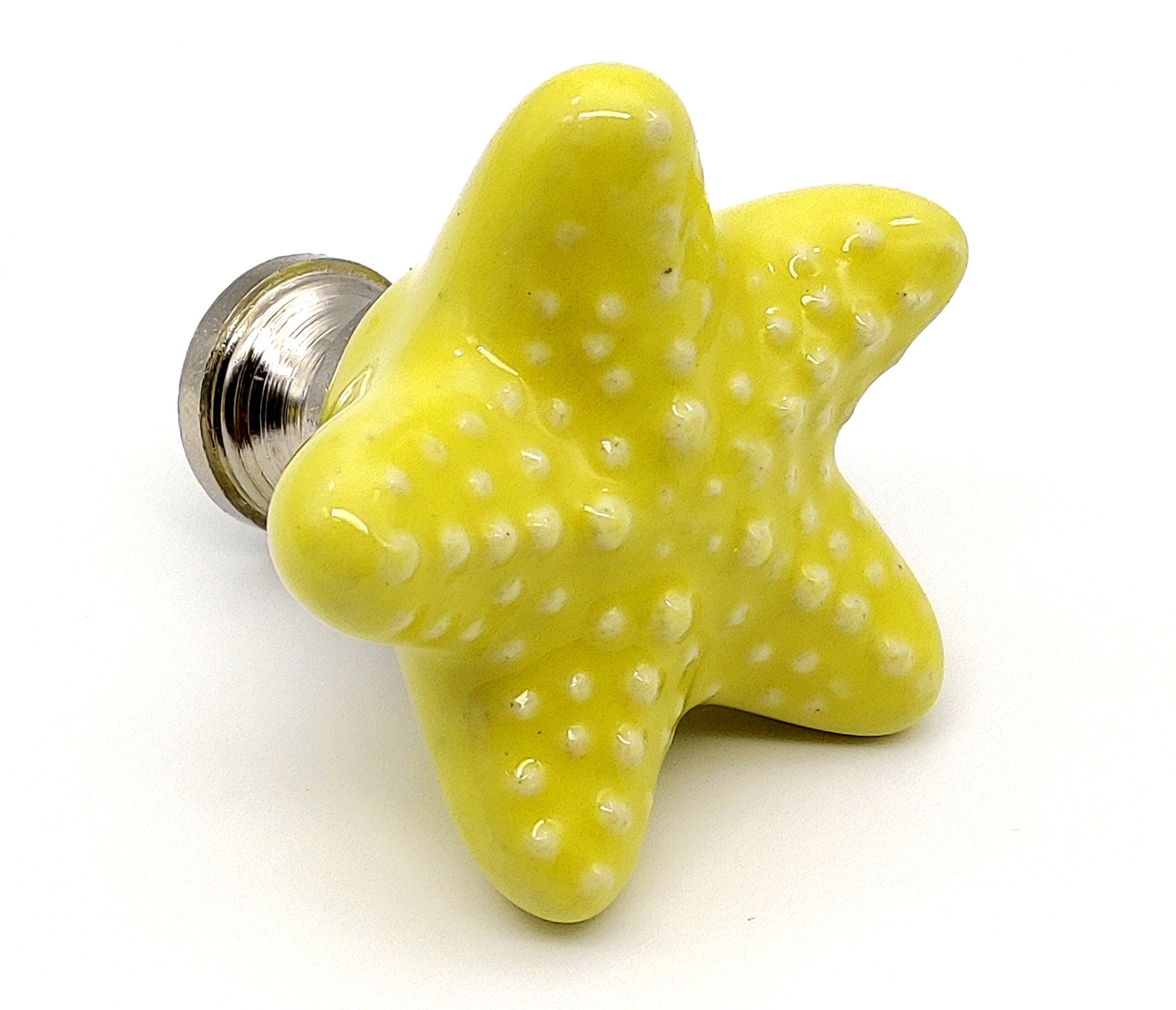 Ceramic Starfish Drawer Knobs pulls Beach/Ocean Theme Handmade Etsy