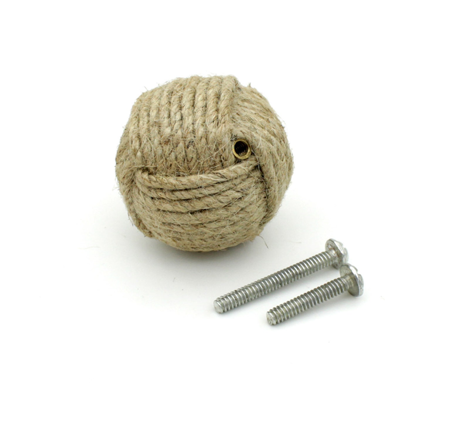 Jute Rope handmade Knobs Drawer Pulls for Wardrobes Etsy