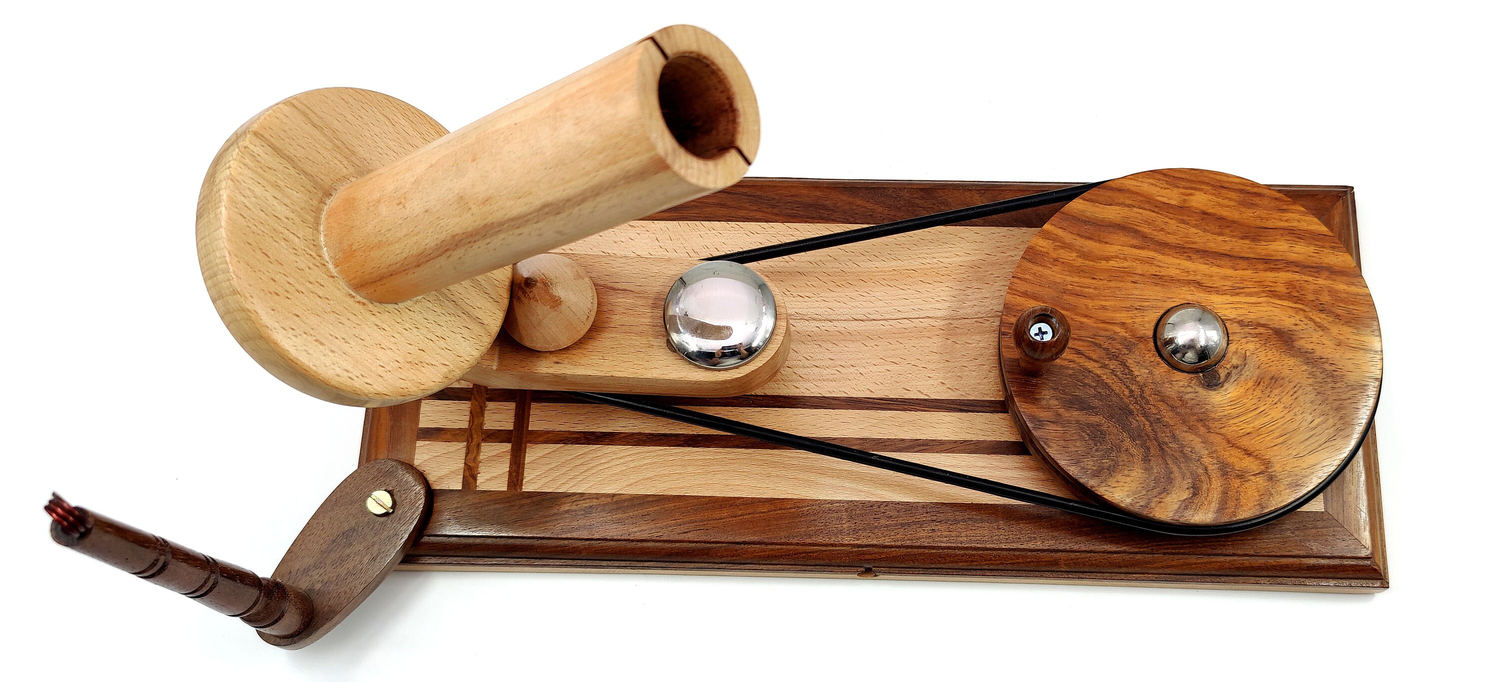 Wooden Yarn Ball Winder for Heavy Duty Large Knitting Wood Etsy