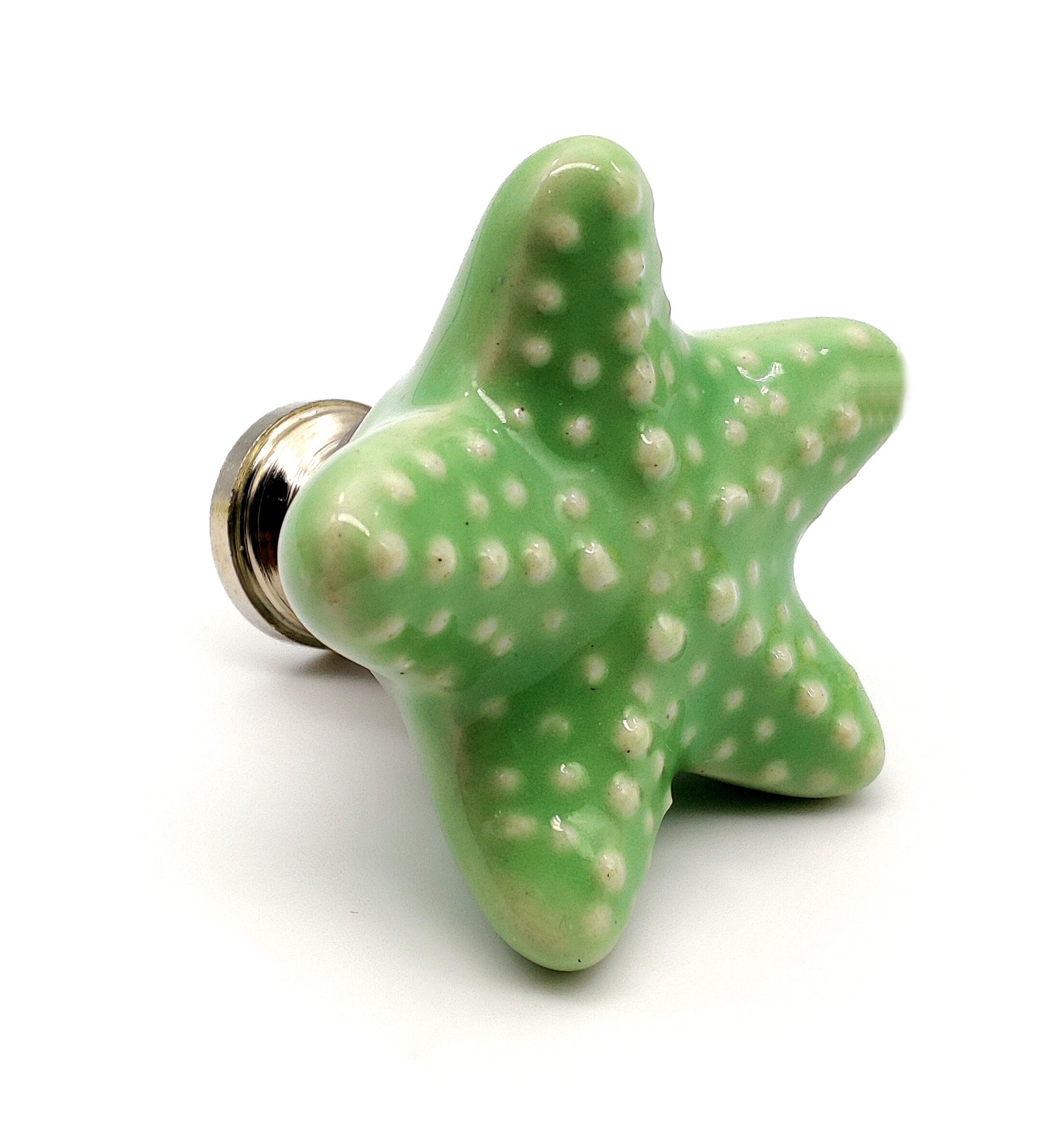 Ceramic Starfish Drawer Knobs pulls Beach/Ocean Theme Handmade Etsy