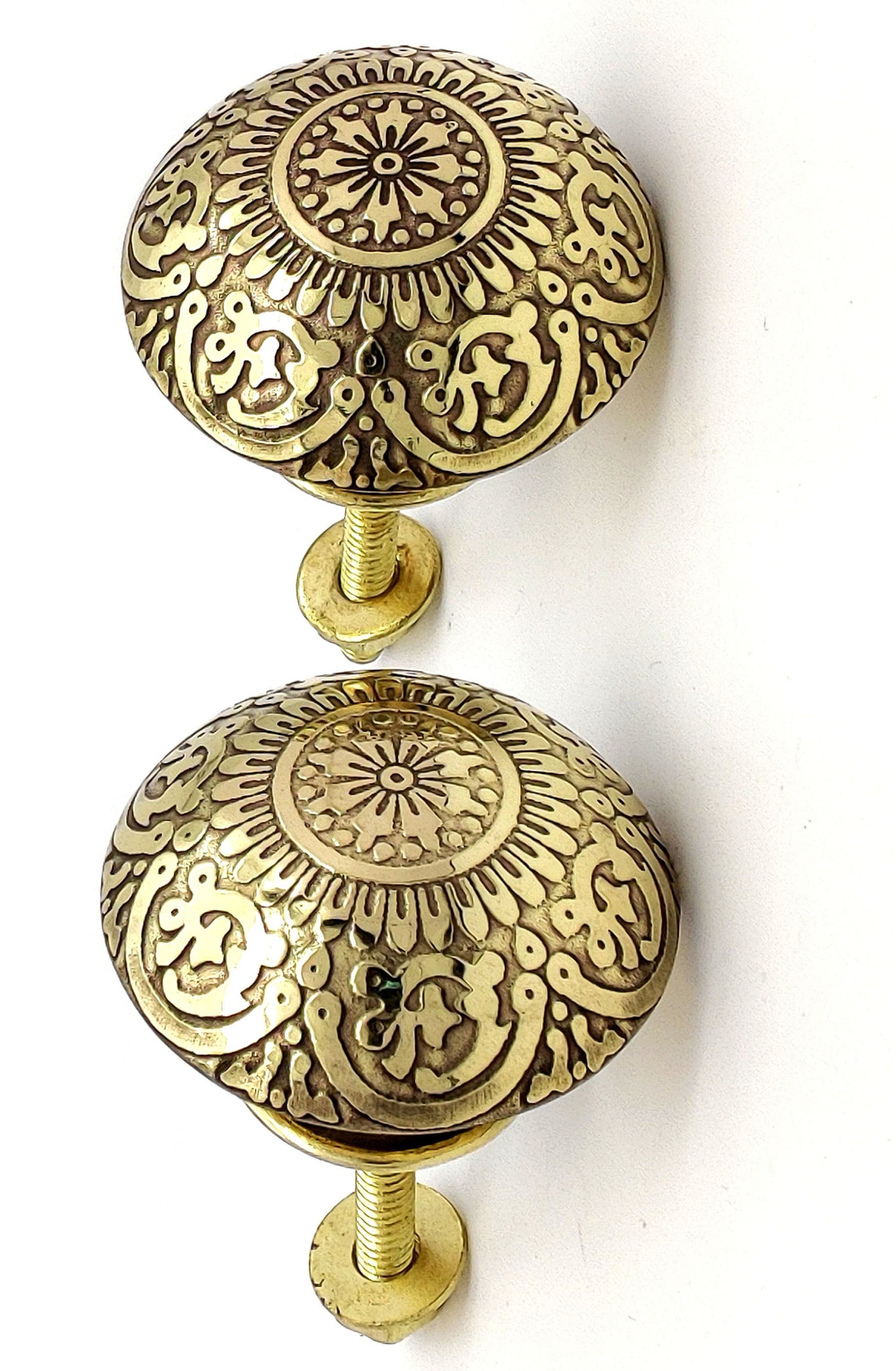 Brass Door Knobs/drawer Classic Hardware Decor Door Knobs/pull Etsy