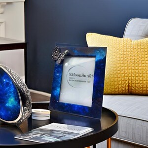Galaxy Teardrop-urnen voor menselijke as Begrafenis-urn met fluwelen zakje, aandenken-urn voor je dierbaren Star Sky 6'' afbeelding 15