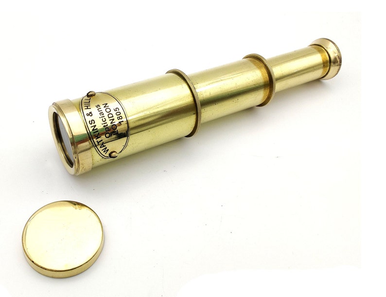 Spy Glass Door Se Cptins Solid Brss Spyglss Telescope For Sle T