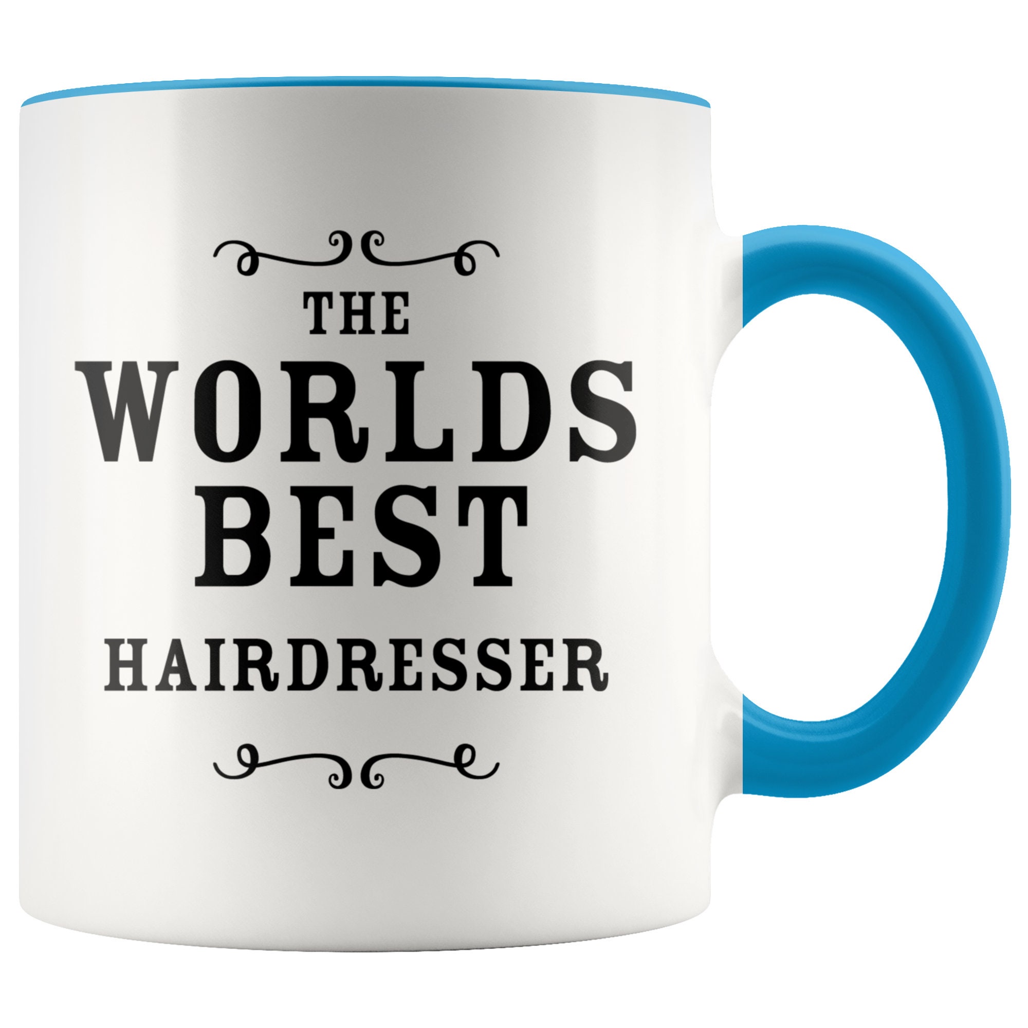 The Worlds Best Hairdresser Coffee Mug Tea Cup Gift for Etsy