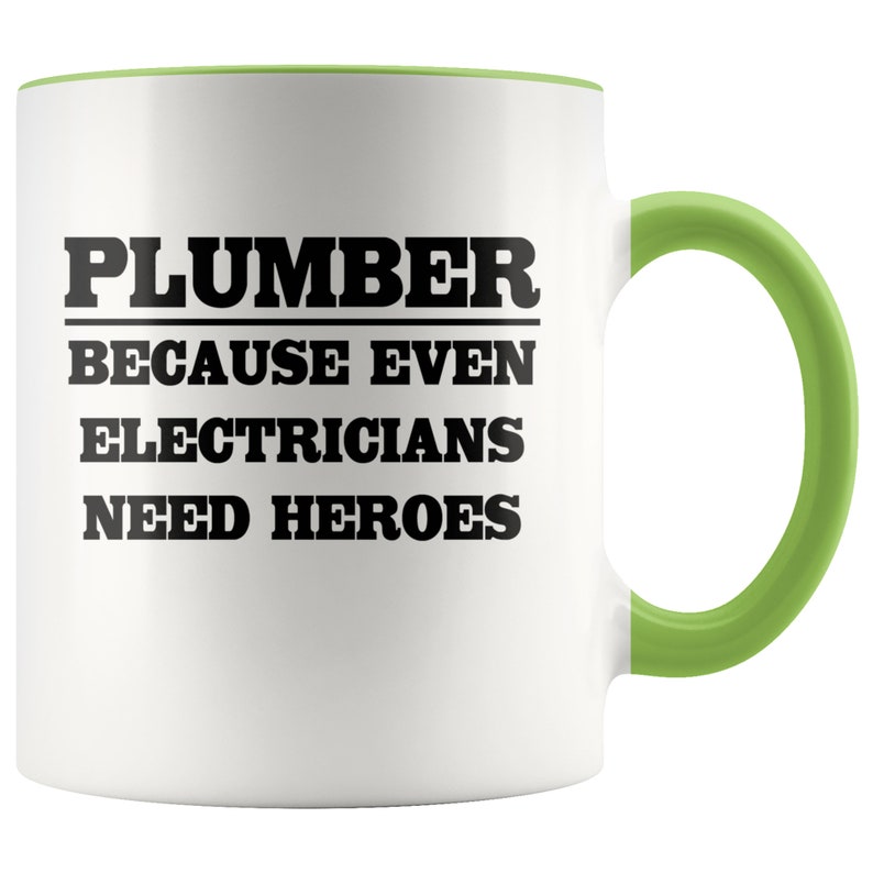 Electricians need Heroes Plumbing gag gift Funny Plumber Etsy