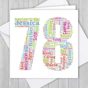 Tarjeta de felicitación personalizada de cumpleaños número 78, aniversario único o regalo de recuerdo de jubilación para esposa, esposo, mamá, papá, hijo, hija, amigo,