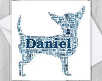 Personalized Chihuahua Birthday Card: Unique Dog Keepsake