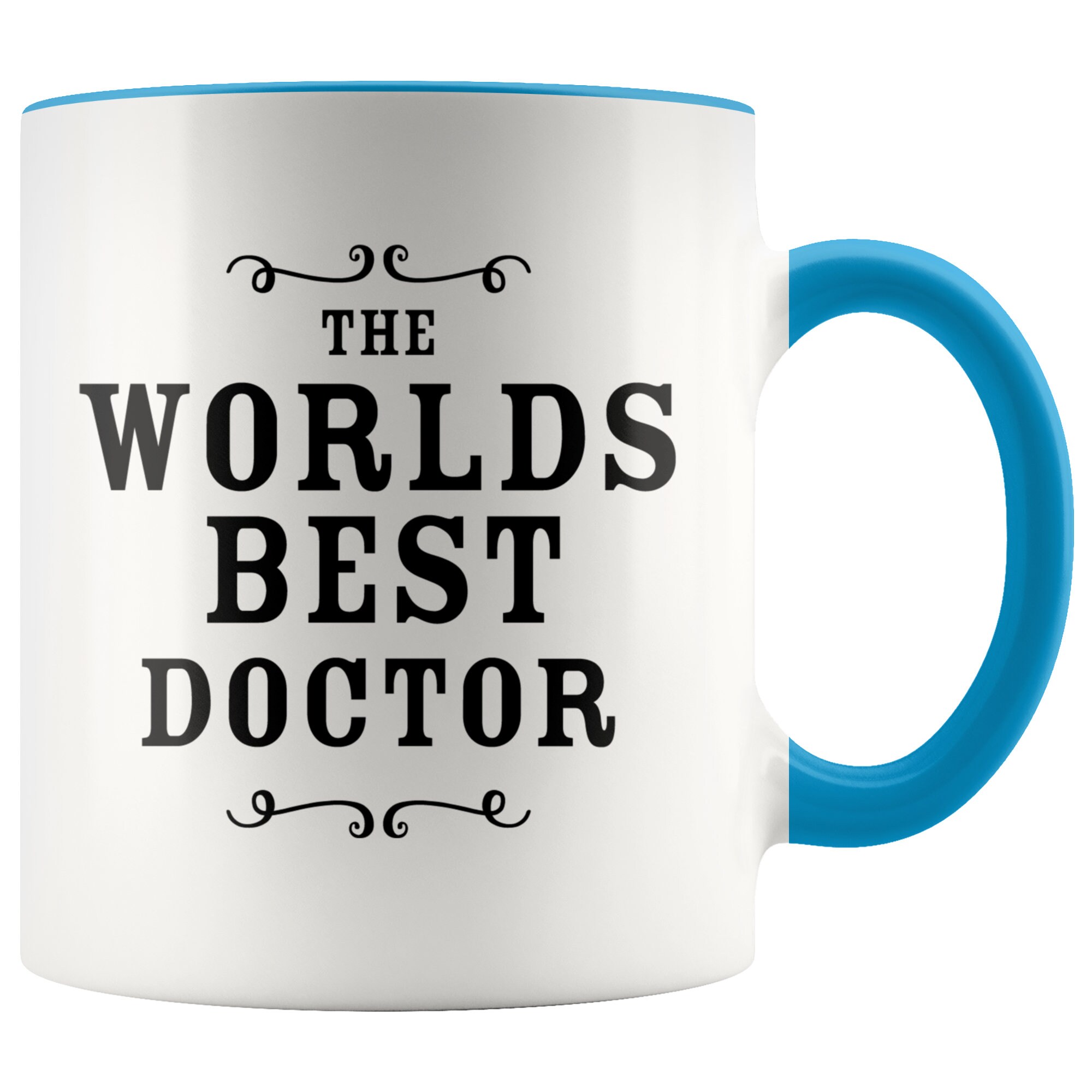 The Worlds Best Doctor Coffee Mug Tea Cup Gift for Doctor GP Etsy