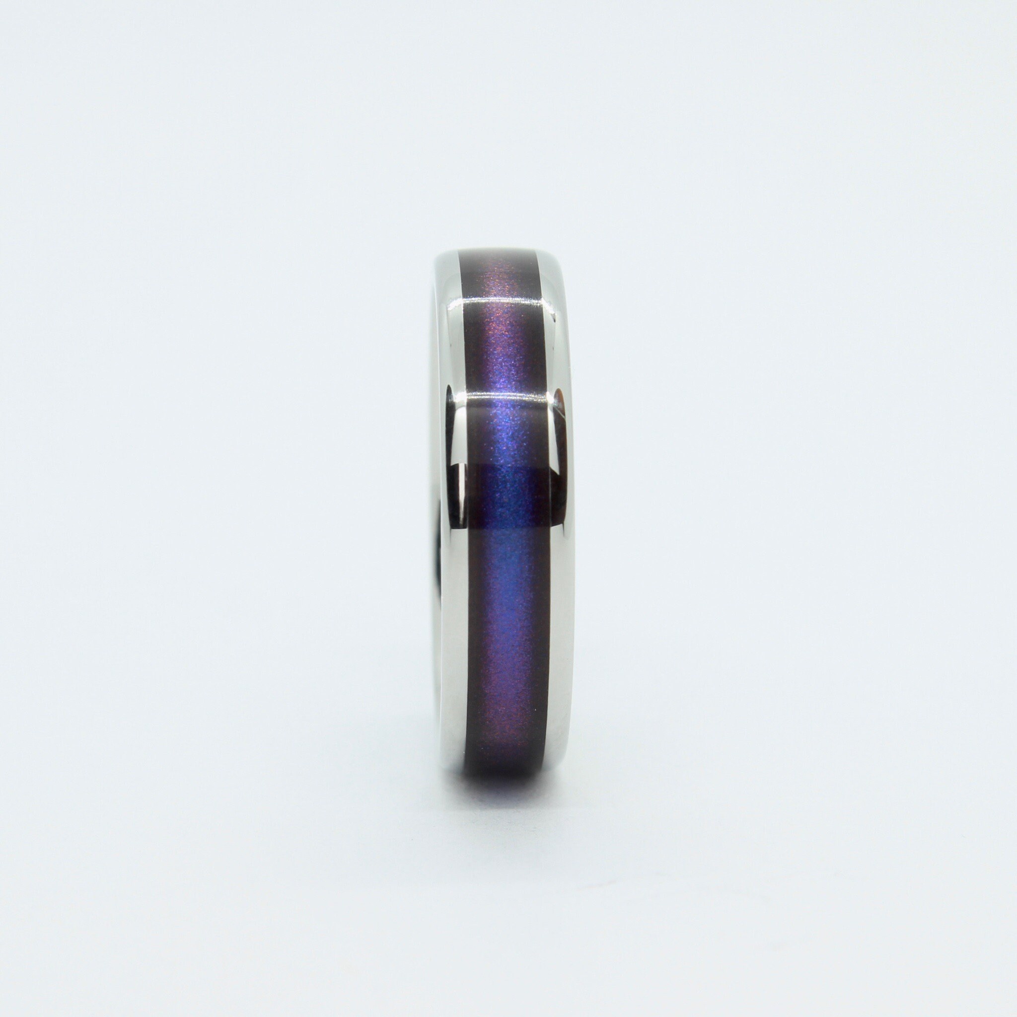 Midnight Blurple Ring. Stainless Steel Rings Etsy