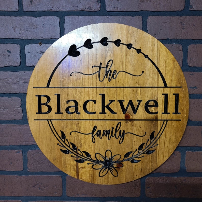 Enter With Love, Leave With Stitches - Family Personalized Custom Shaped Home Decor Wood Sign - House Warming Gift For Yourself, Best Friends, Siblings, Family Members main image 1