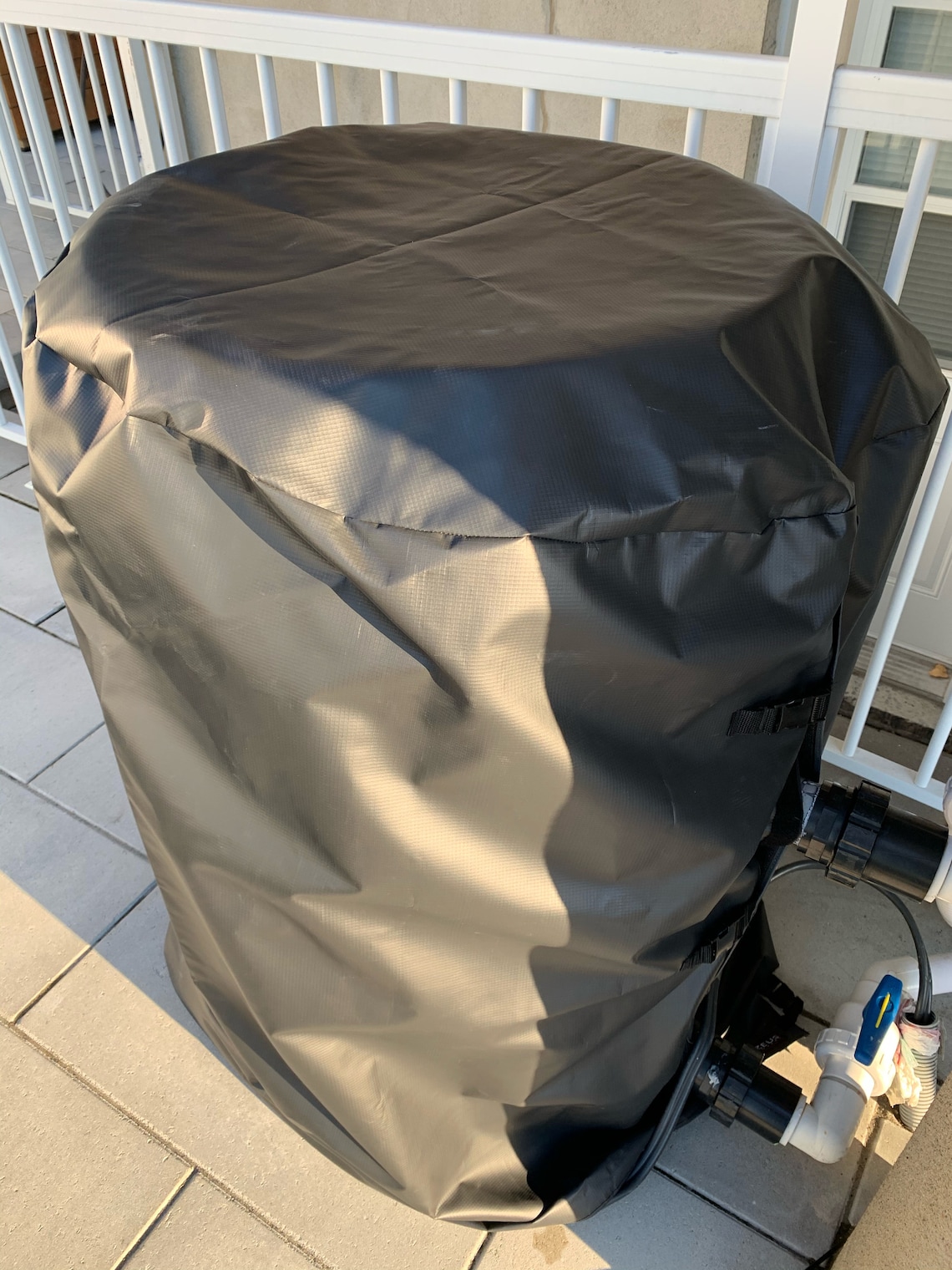 Hayward Heat Pump Cover Heavy Duty Vinyl Grey Custom Available Etsy