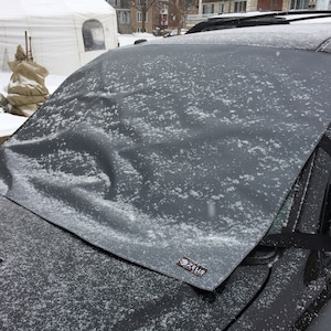 Windshield Cover made of Heavy Duty Vinyl used for Snow or Ice