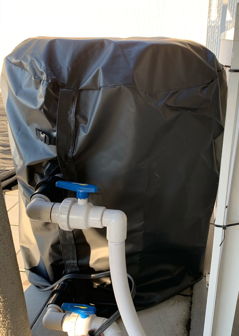 Hayward Heat Pump Cover Heavy Duty Vinyl Grey Custom Available Etsy