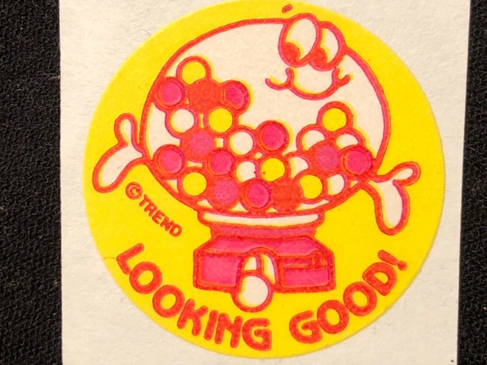 Scratch & Sniff Sticker TREND Looking Good Gum Ball Sniff Etsy