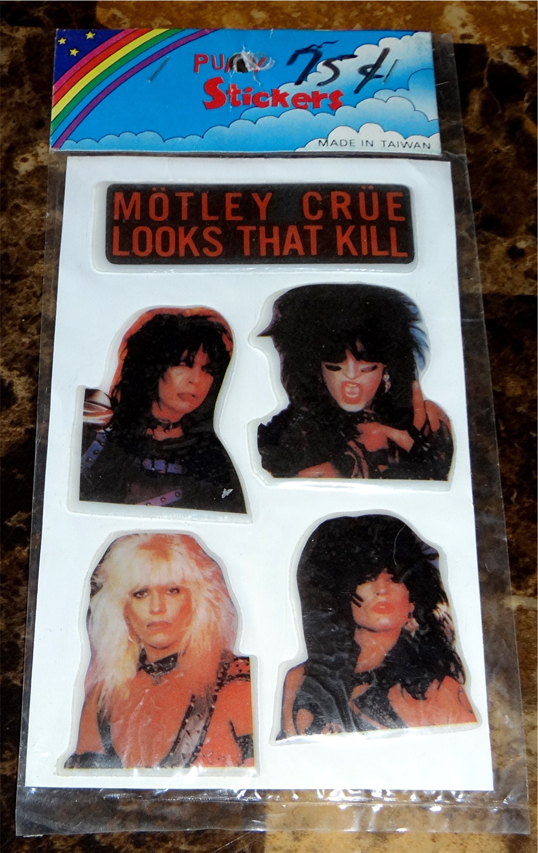 Motley Crue, Nikki Sixx, Vince Neil, Mick Mars, Tommy Lee, Puffy