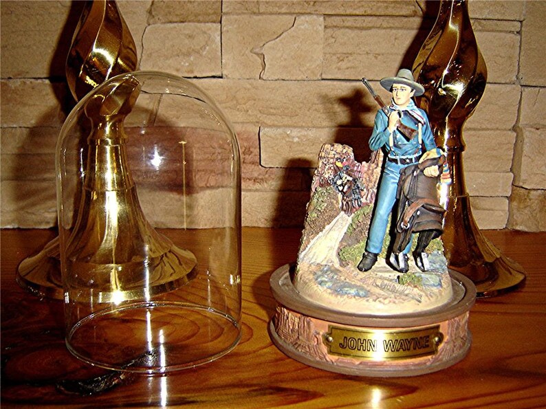 John Wayne Collection Glass Globe Sculpture Figurine
