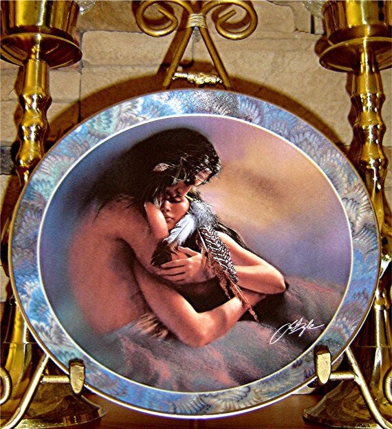 Soul Mates Lee Bogle Bradford Exchange Complete Plate Set of Eight