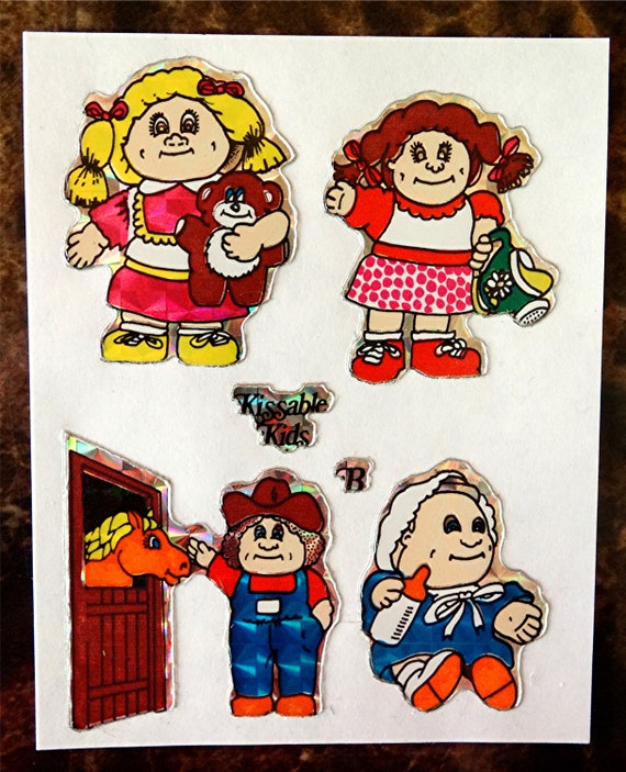 Kohl-Patch Kinder Prisma Glitter Aufkleber Vintage Aus Den | Etsy