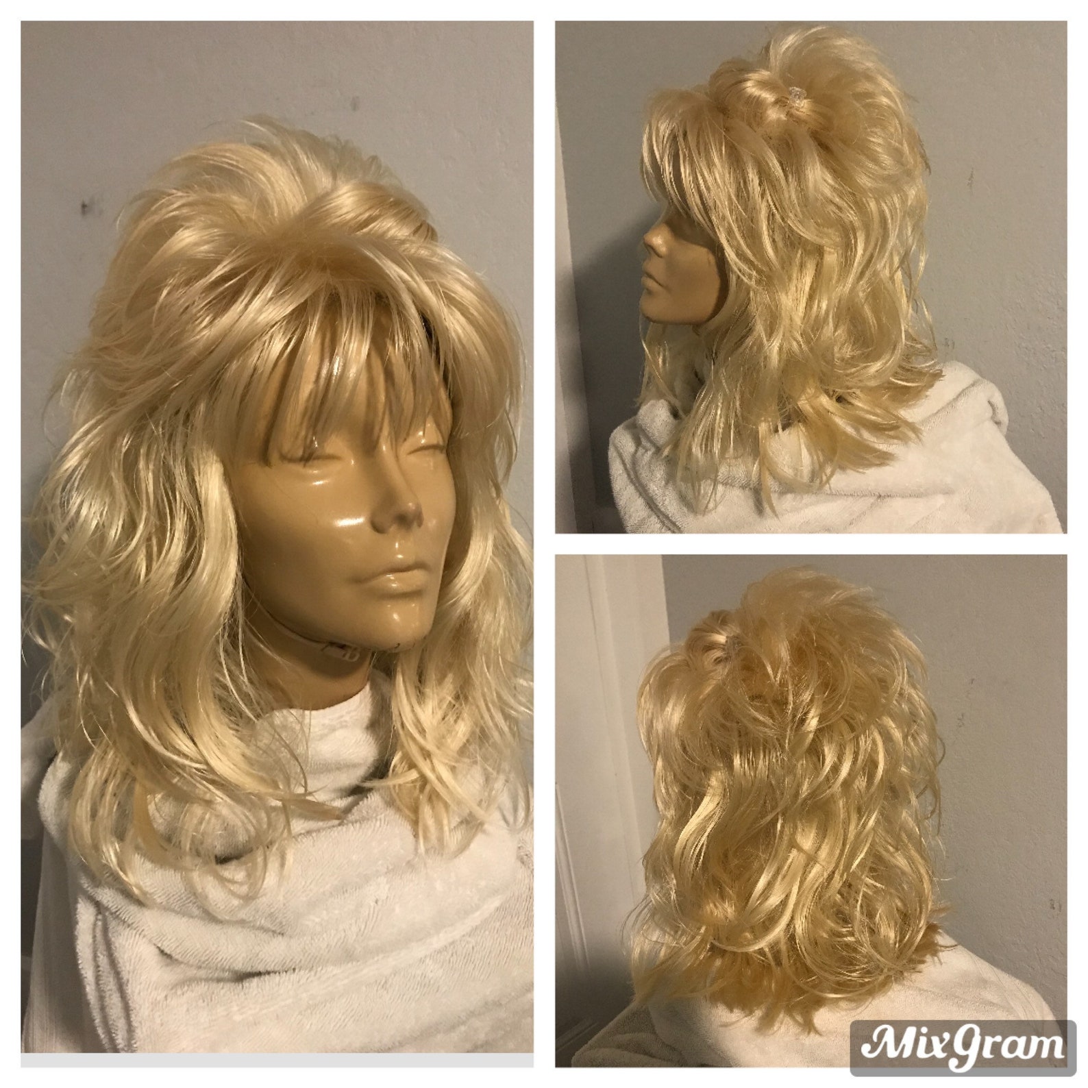 Custom Styled Dolly Parton Wig shoulder Length Etsy