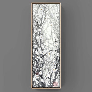 Blooming Chinese Japanese ink painting office home decor wall art