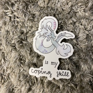 DND Coping Skill Sticker