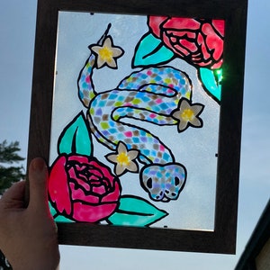 Snake Suncatcher