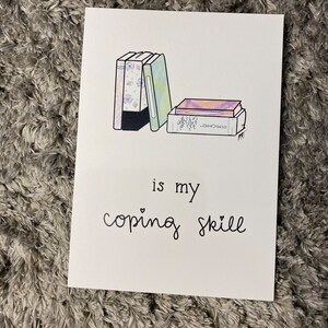 Reading Coping Skill Art Print