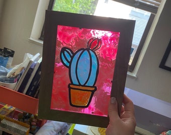 Cactus Suncatcher