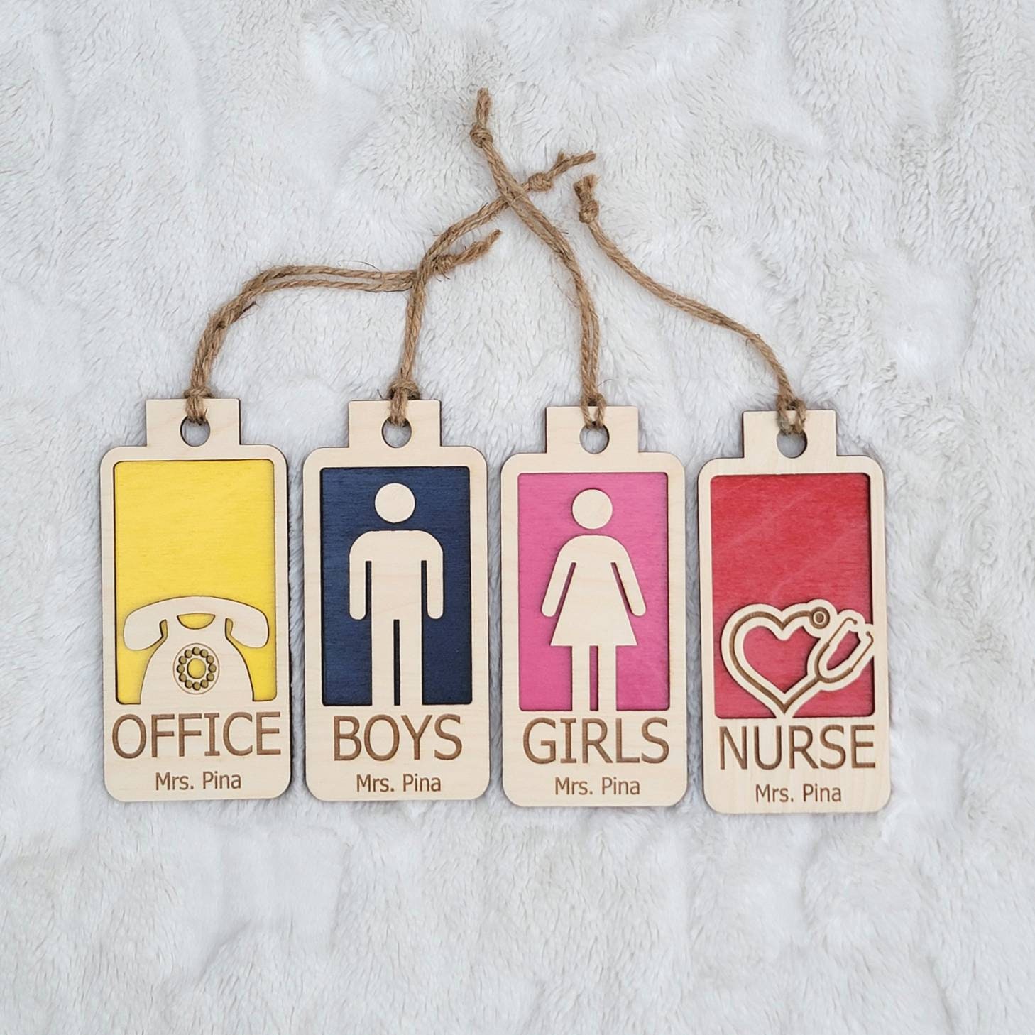 Personalized Hall Passes for Teachers & Classrooms - Etsy