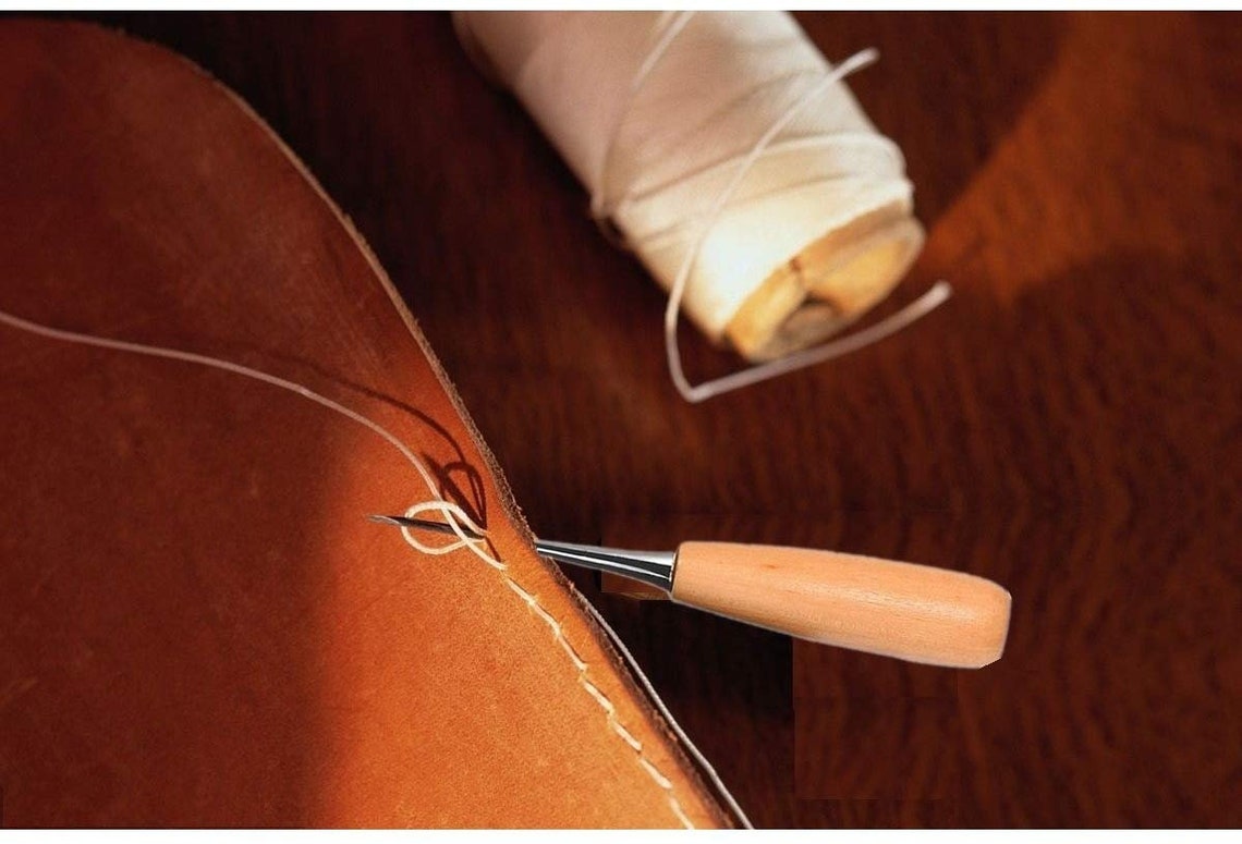 18 Pieces Leather Hand Sewing Tools Leather Craft Sewing Kit Etsy