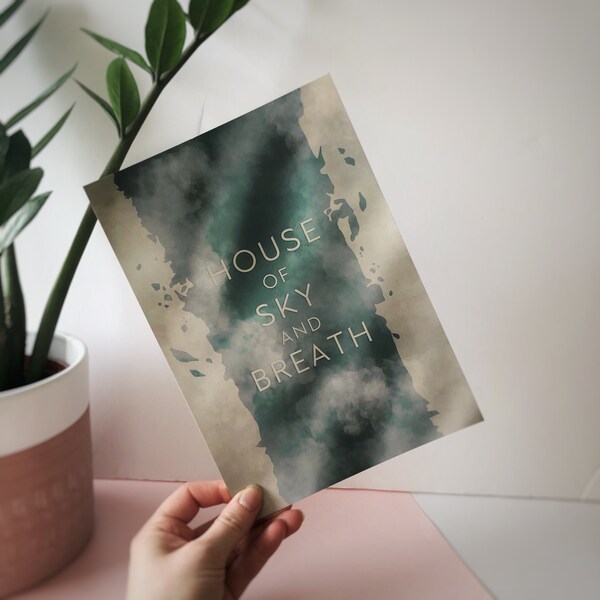 House of Sky and Breath Art Etsy