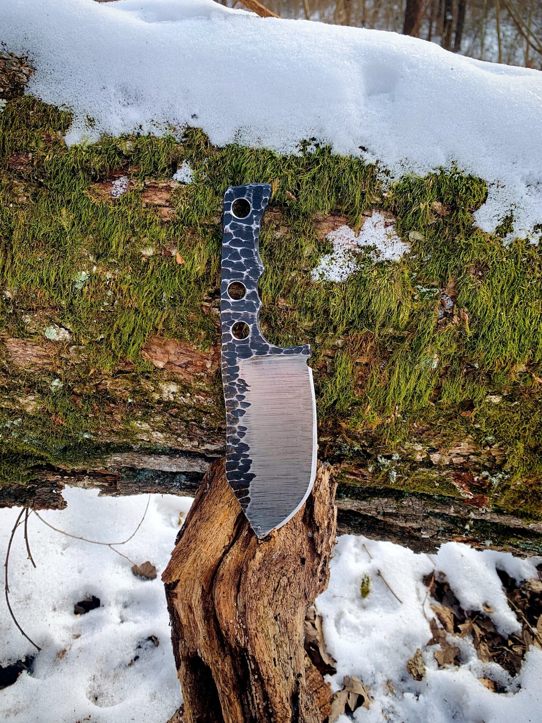 Roxanne Handmade Knife, Custom Knife, Hand Forged Knife, Outdoor Knife