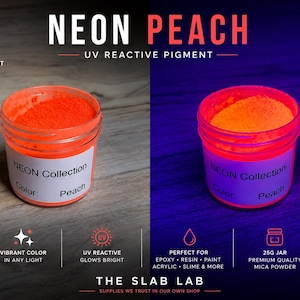 NEON Collection | UV Fluorescent | Mica Powder Pigment Set afbeelding 6