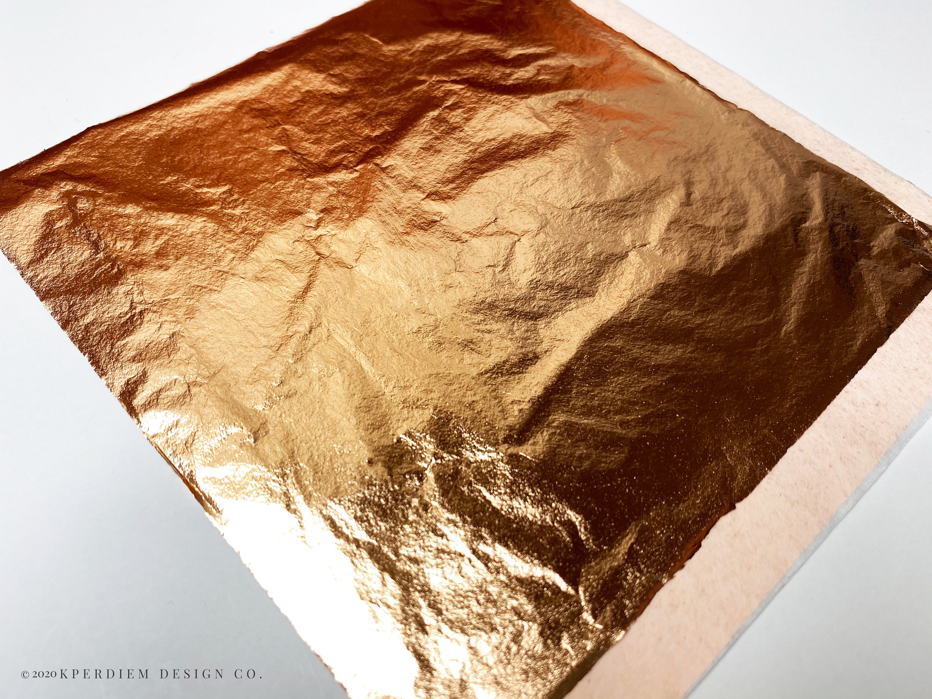 100 Rose Gold Leaf Flake Composition Gilding Leaf Sheets in Etsy