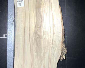American Holly Live Edge Slab | 1" Thick | Kiln Dried And Flattened | Ships FREE | AH009