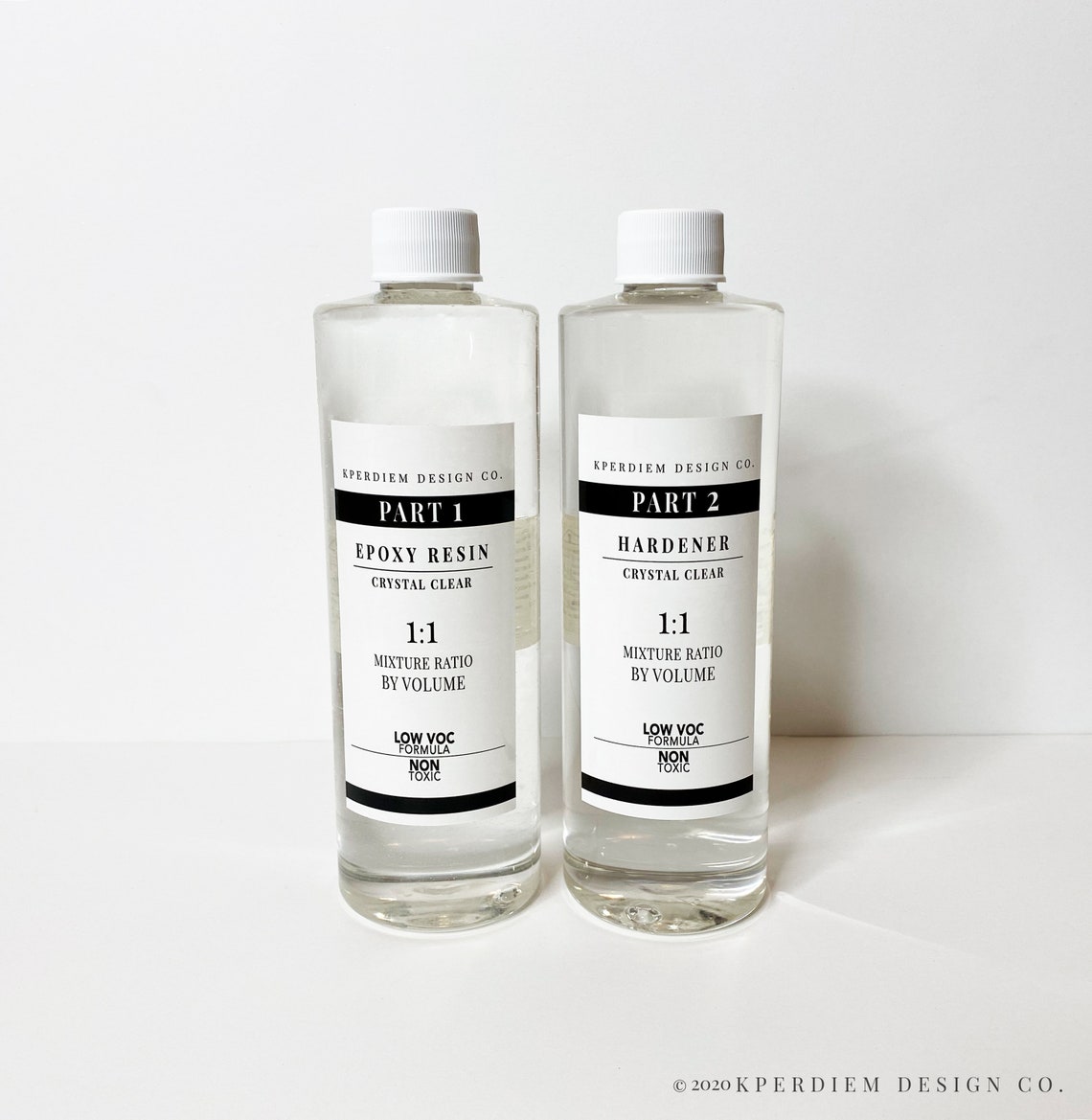 Crystal Clear Epoxy Resin Hardener 11 Mixing Ratio Etsy