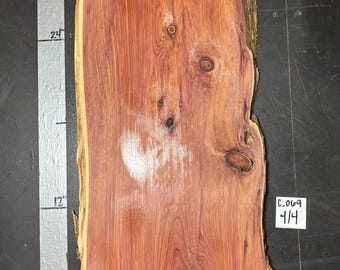 1" Eastern Red Cedar Slab | C_069