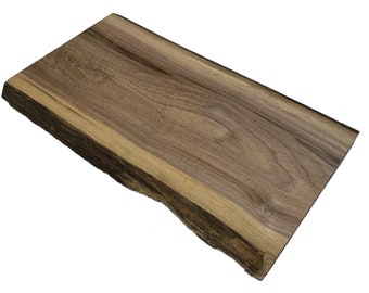 Black Walnut Live Edge Board | Ships FREE | Perfect for Making Cutting Boards, River Tables, and More