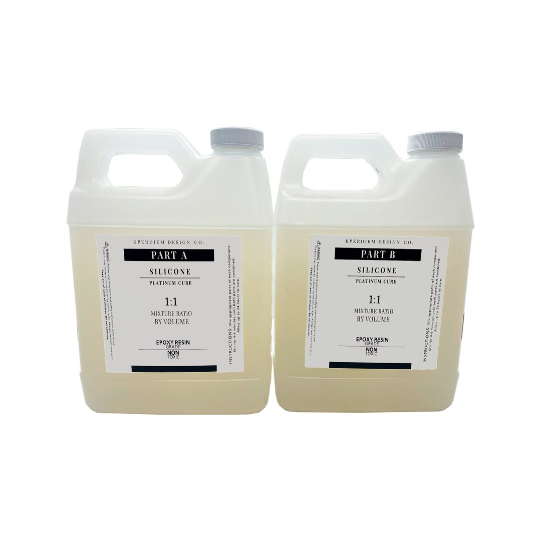 Platinum Cure Liquid Silicone Rubber Kit Make Your Own Silicone Molds