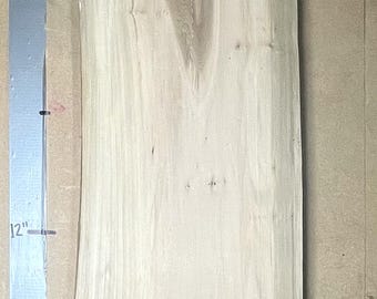 Maple Live Edge Slab | 1.5" Thick | Kiln Dried | Ships FREE | M004
