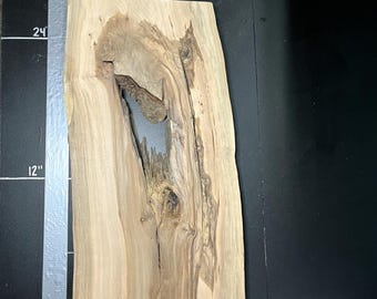 Maple Live Edge Slab | 1.25" Thick | Kiln Dried | Ships FREE | M005