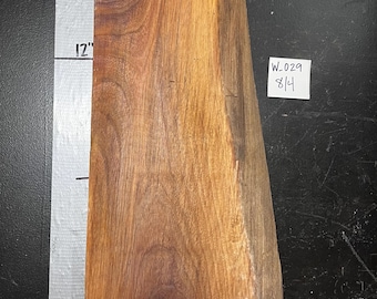 2" Thick Black Walnut Slab | W_029