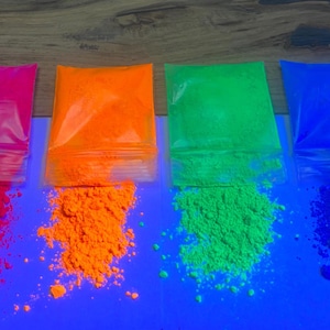 Neon Mica Powder Pigment Set – 12 Colors for Resin, Candle Making image 5